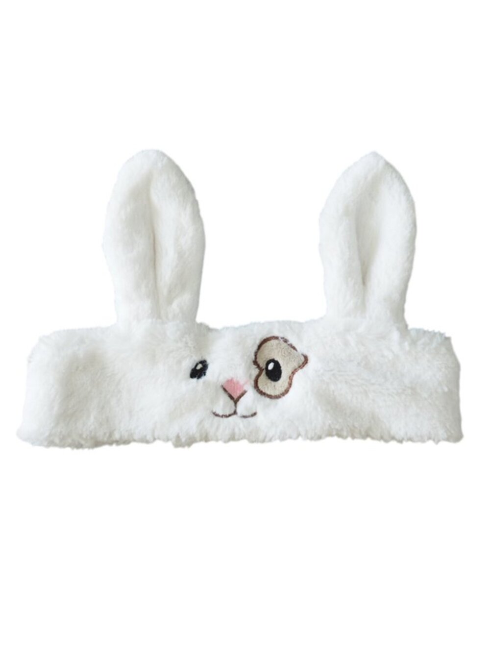 American Girl Wellie Wisher White Bunny Plush Ear Warmer Headband For Girls